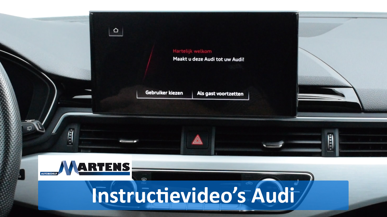 Instructievideo's Audi Autobedrijf Martens